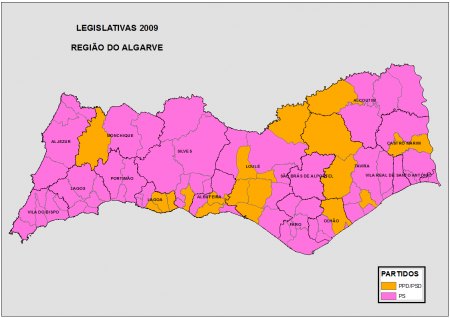 ALGARVE: LEGISLATIVAS 2009